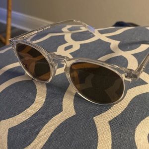 OLIVER PEOPLES Gregory Peck Phantos 50mm Round Sunglasses